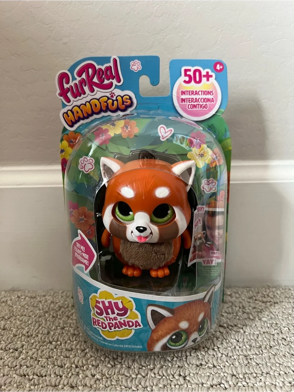 Just Play FurReal Handfuls toy  3.5-inch interactive NIB $20